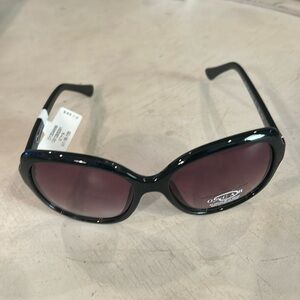Oscar de la Renta black sunglasses NWT 57-16-135
